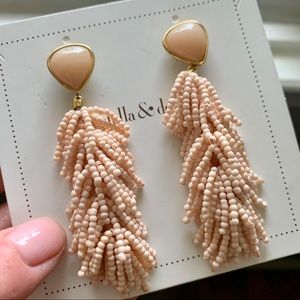 Stella & Dot Riva Tassel Earrings